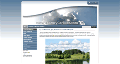 Desktop Screenshot of mazurygarbate.com